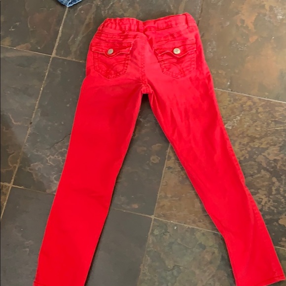 Cherokee Skinny Moulant Jeans Red Size 10 - Picture 3 of 6